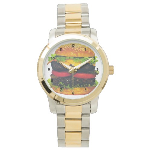 Double Deluxe Hamburger with Cheese Watch