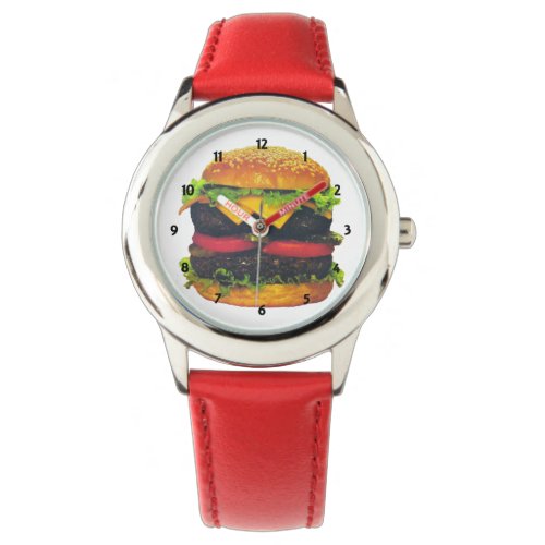 Double Deluxe Hamburger with Cheese Watch