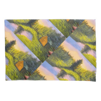 Double design pillow pillow case