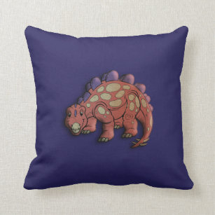 dinosaur throw pillow