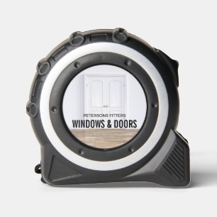 Double Doors, Window & Door Fitter Company Tape Measure