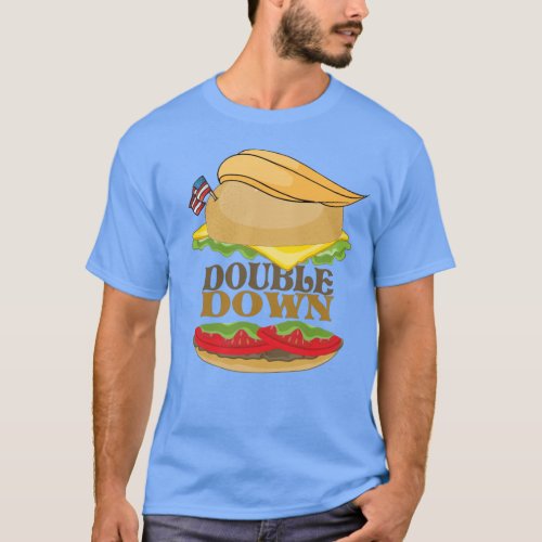 DOUBLE DOWN BURGER T_Shirt