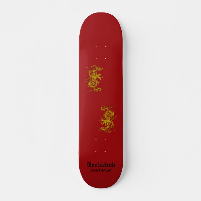 Double Dragon Skateboard (Front)