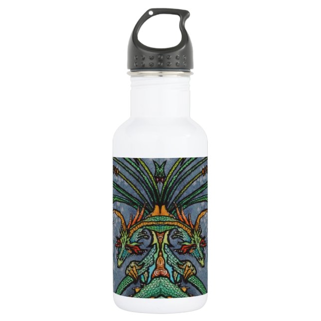 Double Dragon Water Bottle (Front)