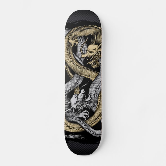 Double Dragons, Skateboard Deck (Front)