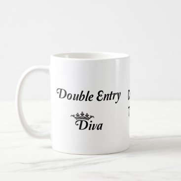 Double Entry Diva Coffee Mug