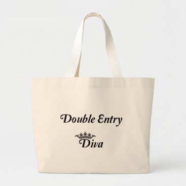 Double Entry Diva Large Tote Bag