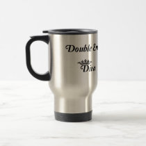 Double Entry Diva Travel Mug