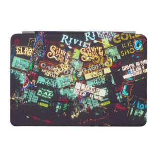 Double exposure, casino signs, Las Vegas, iPad Mini Cover