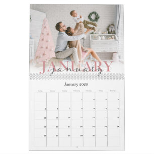 Double Font   2026 Photo Calendar