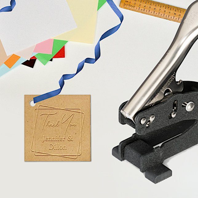 Double Frame Wedding Thank You Embosser (Creator Uploaded)