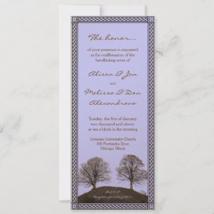 Double Handfasting Renewal Invitation