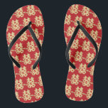 Double Happiness Chinese Wedding Flip Flops<br><div class="desc">This design features a traditional and auspicious Chinese character of "Double Happiness" in a calligraphy style. The "Double Happiness" spelled xi or "hsi" in Mandarin and pronounced "shuang-xi" is a well-known Chinese character used traditionally in Chinese wedding as a symbol of love, happiness, and luck for the newly wedded couple....</div>