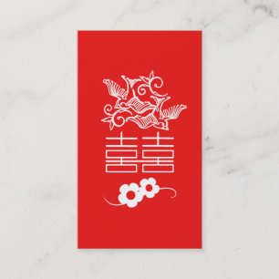 Double Happiness - Feng Shui Business Card