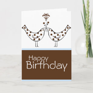 Double Happiness - Happy Birthday Card