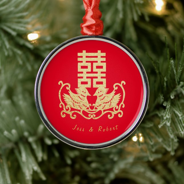 Double Happiness Ornament (Tree)
