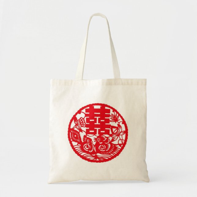 Double Happiness Tote Bag (Front)