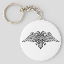 Double headed eagle keychain