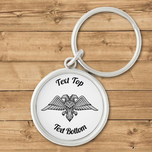 Double Headed Eagle Keychain (Creator Uploaded)
