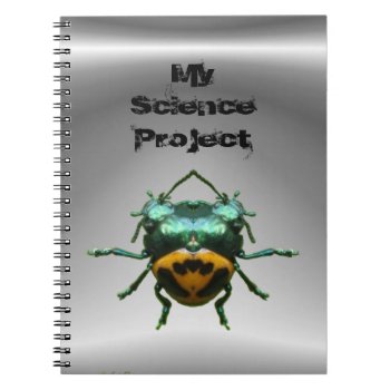 Double Header Beetle ~ Notebook by Andy2302 at Zazzle