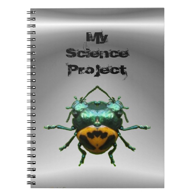 Double Header Beetle ~ Notebook (Front)