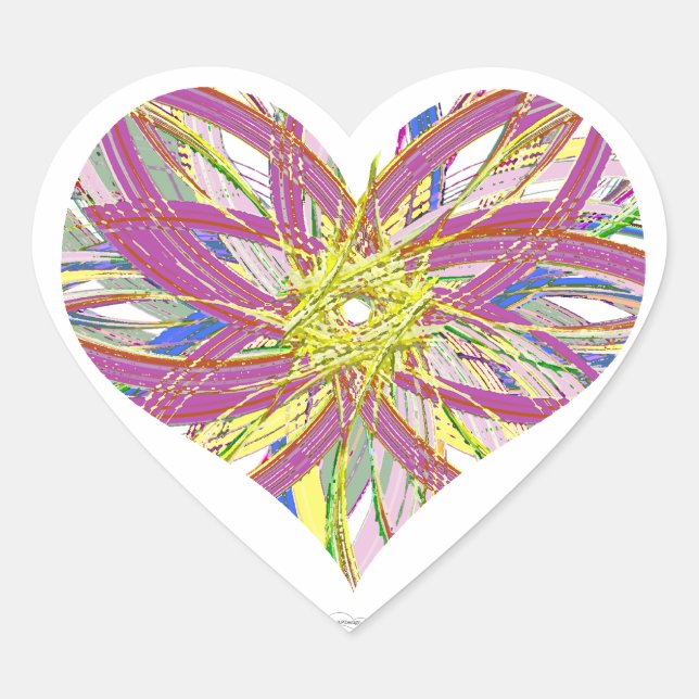 Double Heart Sticker Light (Front)