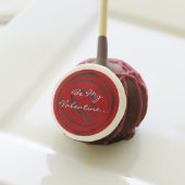 Double Hearts Be My Valentine In White Cake Pops (Front Insitu)