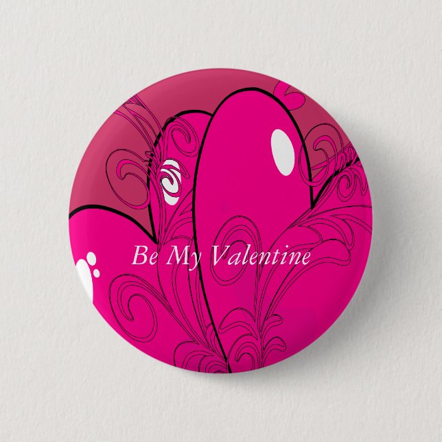 Double Hearts Button (Front)