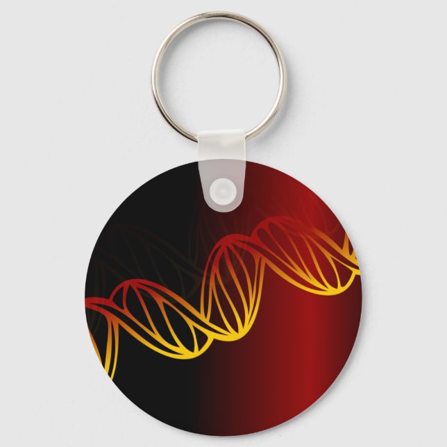 Double Helix Keychain (Front)
