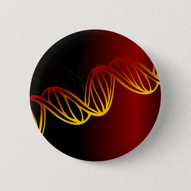 Double Helix Pinback Button (Front)