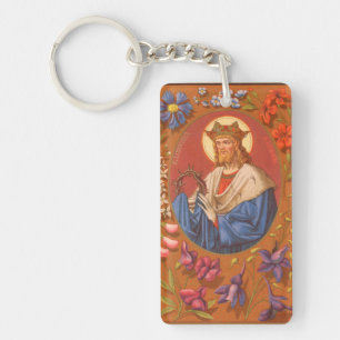 Double Image St. Louis IX the King (PM 05) Keychain