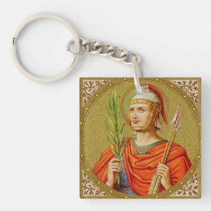 Double Image St. Sebastian (SNV 24) Keychain