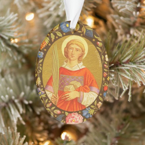 Double Image St Stephen PM 08 Acrylic Ornament