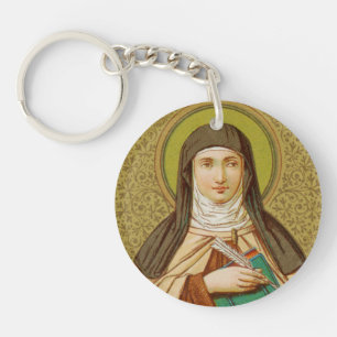Double Image St. Teresa of Avila (SNV 27) Keychain