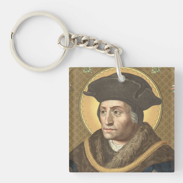 Double Image St. Thomas More (SAU 026) Keychain (Front)