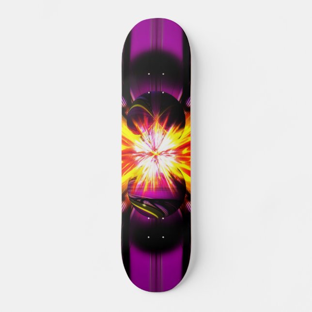 Double Impact Skateboard Deck (Front)
