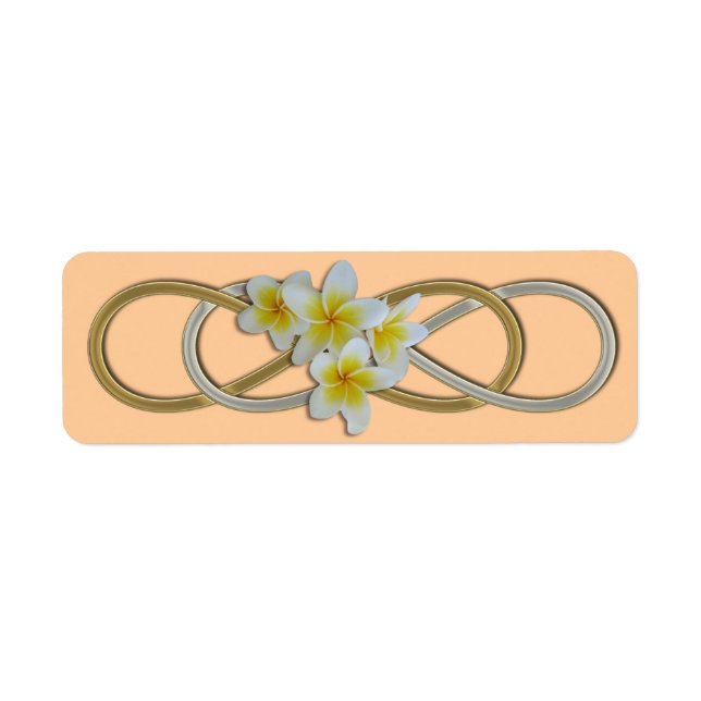 Double Infinity BiColor Frangipani Label (Front)