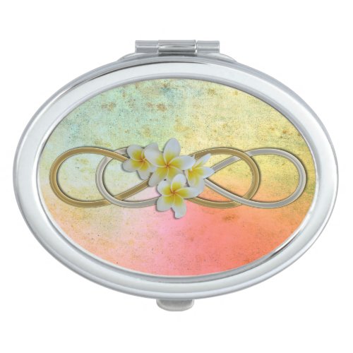 Double Infinity BiColor Frangipani Vanity Mirror