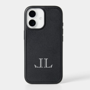 Double inversed luxury monogram iPhone 17 case