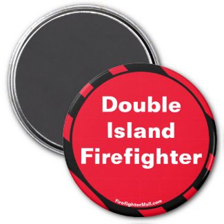 Double Island Firefighter magnet