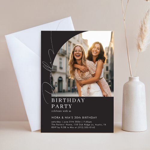 Double Joint Dual 30th Milestone Birthday Party