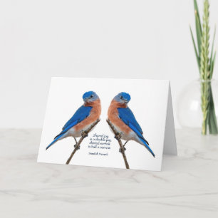 Double Joy Letterpress Thank You Card