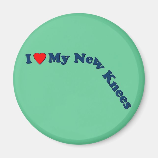 Double Knee Replacement Gifts | Get Well Magnet (Front)