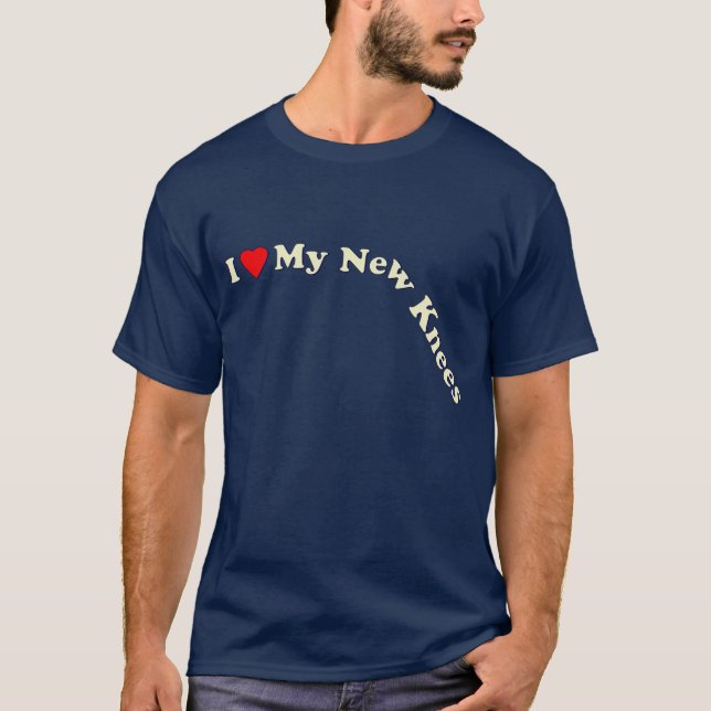 Double Knee Replacement Gifts | Get Well T-Shirt (Front)