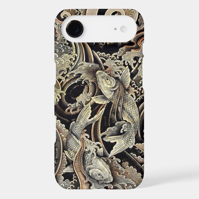 Double Koi Case-Mate iPhone Case (Back)