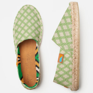 Double Leaf Circle by Kenneth Yoncich Espadrilles