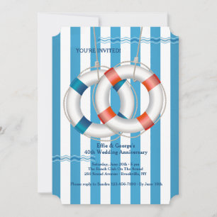 Double Life Preserver Invitation
