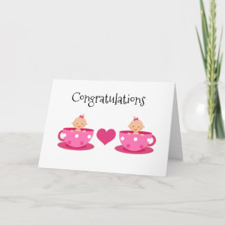 DOUBLE LOVE/DOUBLE **TWIN GIRLS** CARD