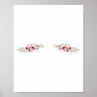 Double Mastectomy Scars with Flowers Breast Cancer