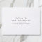 Double Monogram & Script Back